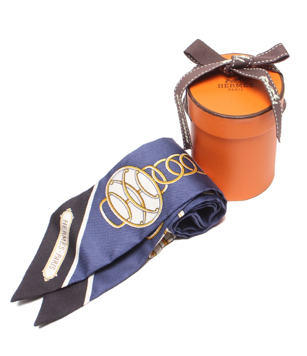 Hermes Scarf Silk 100% Twilly Lift Profile — view 5