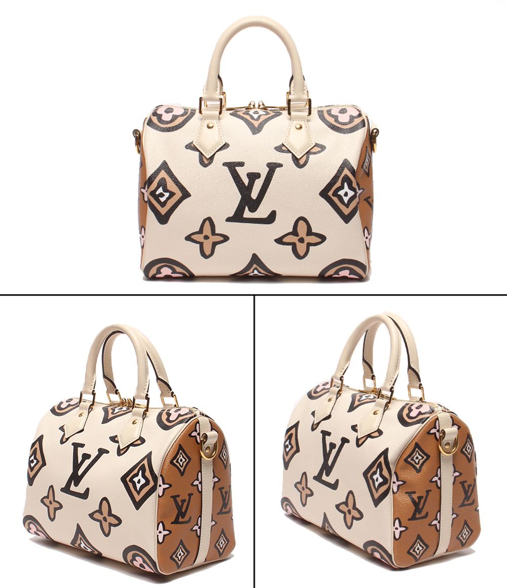 Louis Vuitton 2-Way Shoulder Bag Crossbody Wild at Heart Speedy Bandouliere 25 — view 2