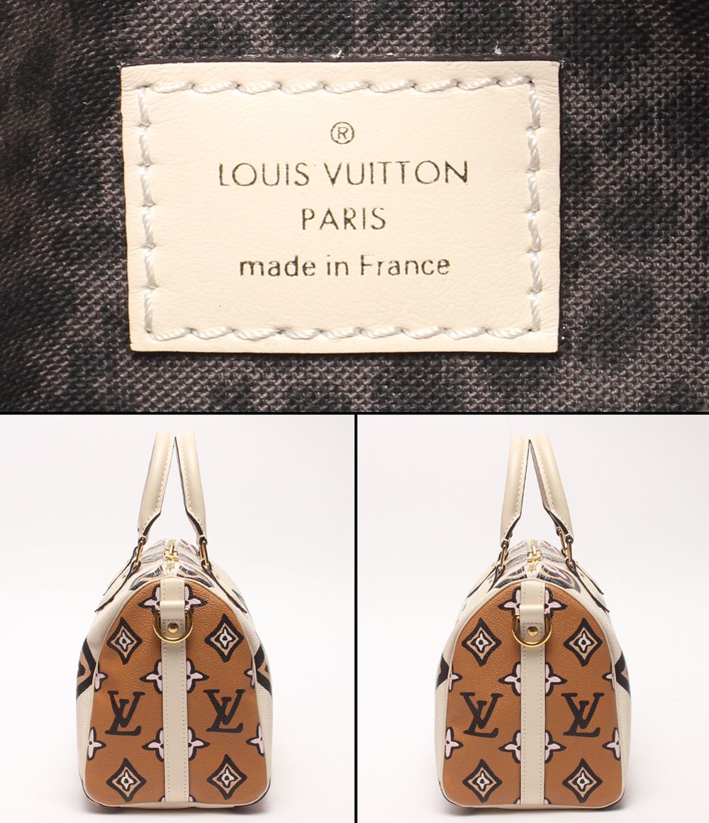 Louis Vuitton 2-Way Shoulder Bag Crossbody Wild at Heart Speedy Bandouliere 25 — view 4