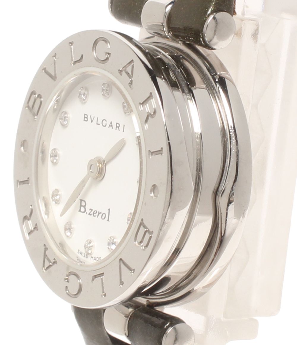 Bvlgari B.zero1 Bvlgari Watch B Diamond Index Quartz White — view 5