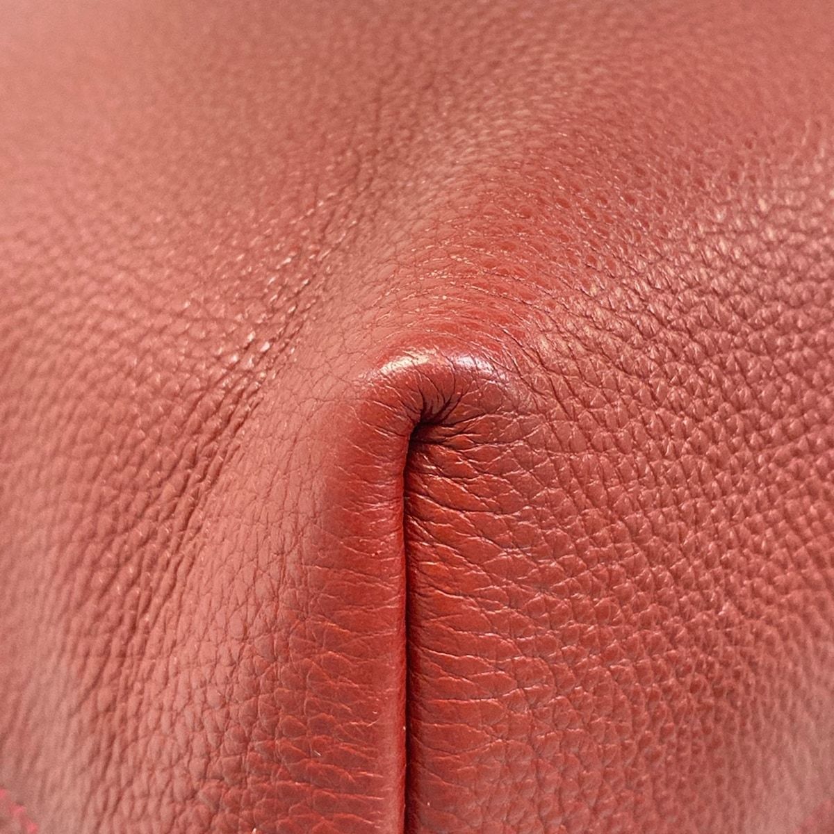 Prada Tote Bag Red Leather — view 6