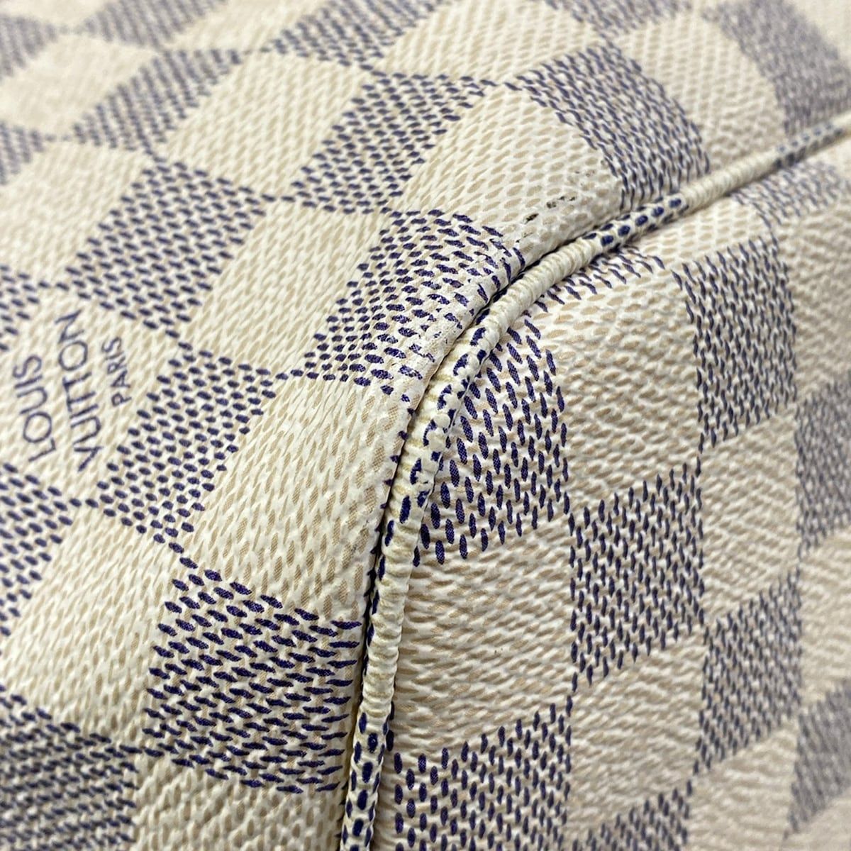 Louis Vuitton Tote Bag Damier Neverfull MM Azur — view 6