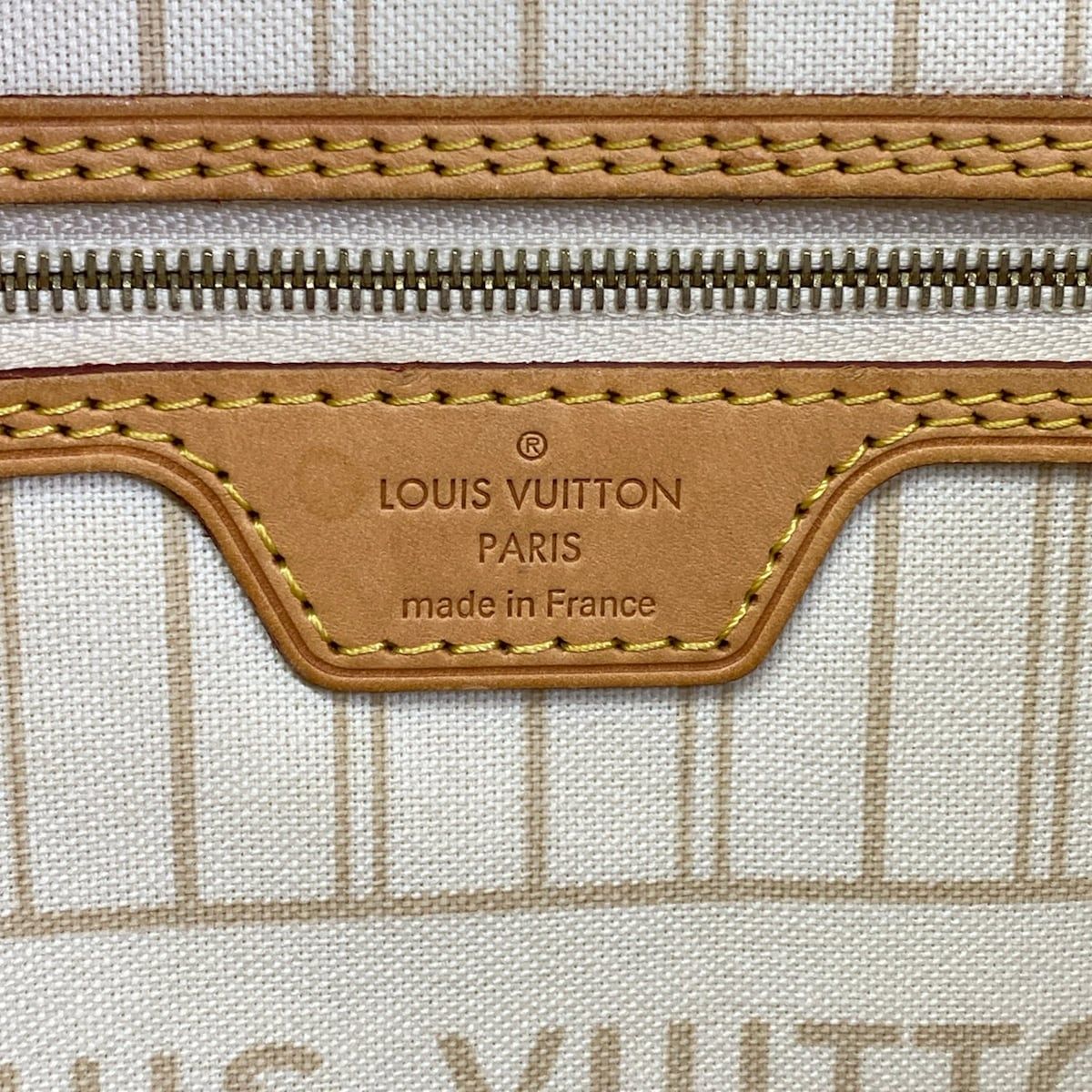 Louis Vuitton Tote Bag Damier Neverfull MM Azur — view 8