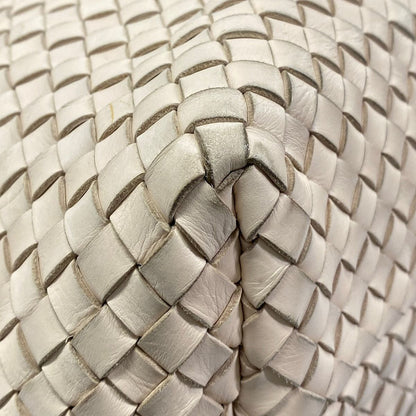 Bottega Veneta Tote Bag Intrecciato Ivory Leather — view 7