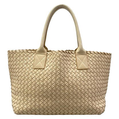 Bottega Veneta Tote Bag Intrecciato Ivory Leather