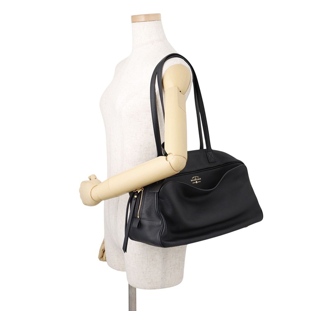 Balenciaga Shoulder Bag Carry Medium Black — view 4