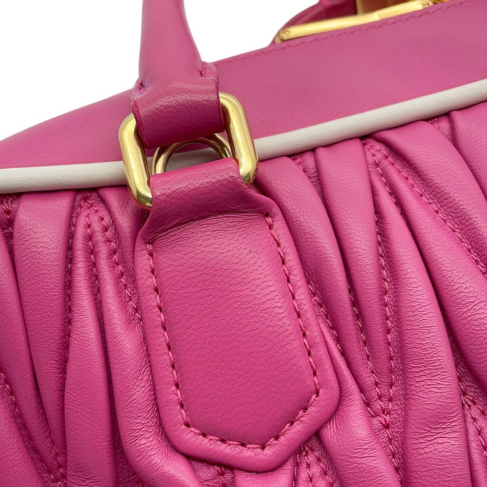 Miu Miu Handbag Arcadi Materasse Regular Leather 2-Way — view 8