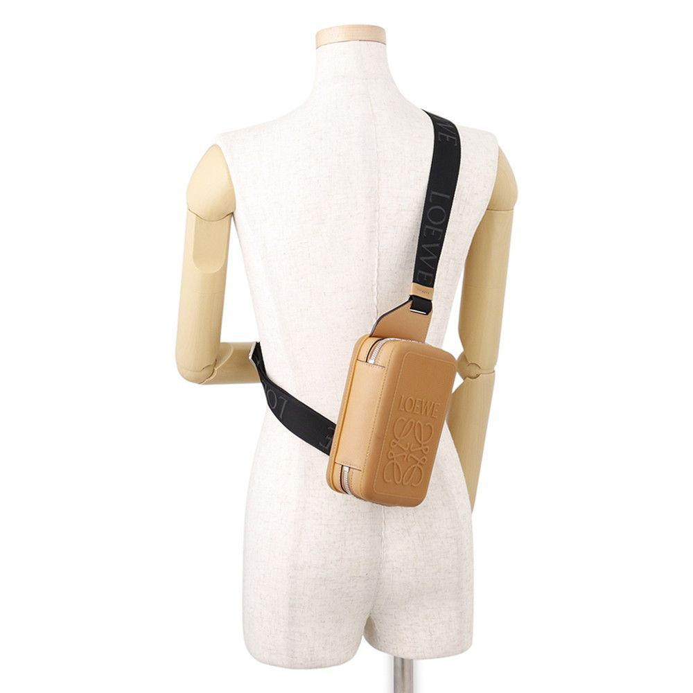 Loewe Belt Bag Anagram Molded Sling Rubber Leather — view 5