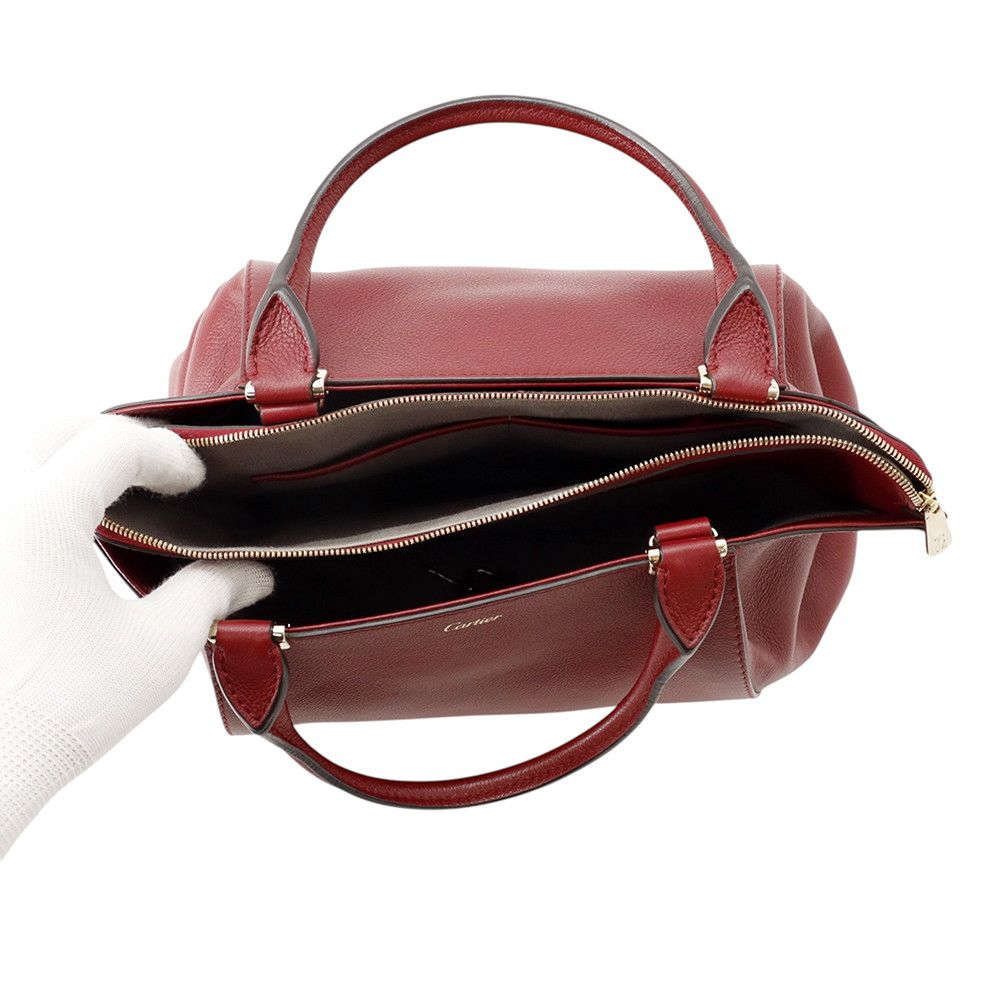 Cartier C de Cartier Calfskin 2-Way Shoulder Bag — view 6