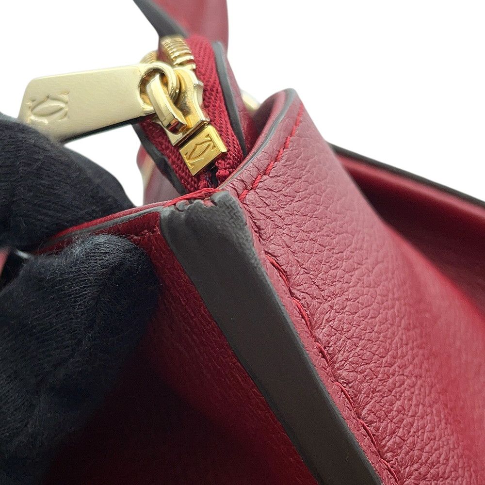 Cartier C de Cartier Calfskin 2-Way Shoulder Bag — view 8