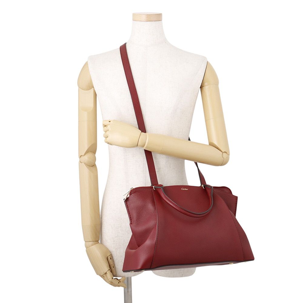 Cartier C de Cartier Calfskin 2-Way Shoulder Bag — view 5