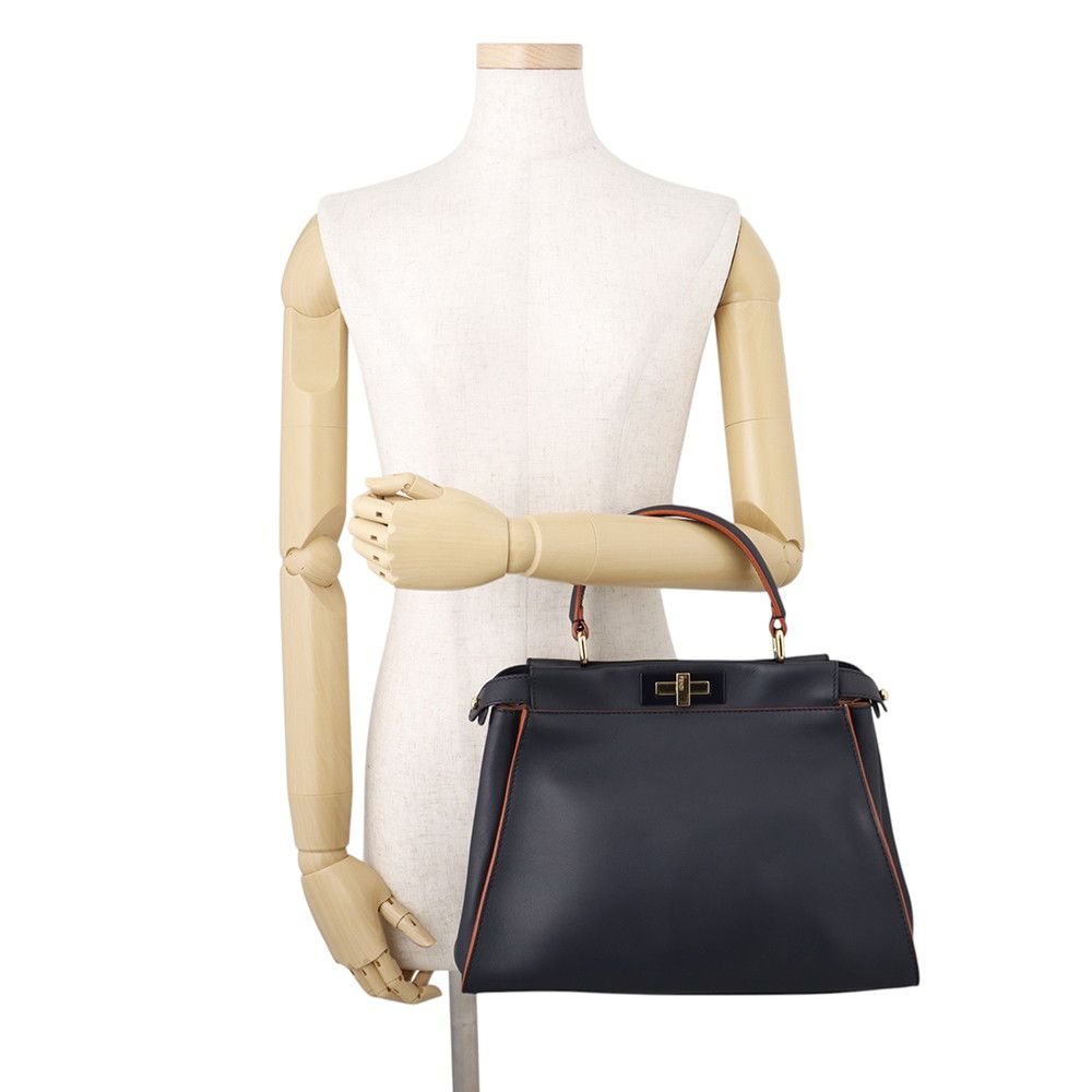 Fendi Peekaboo Regular 2-Way Shoulder Bag — view 4