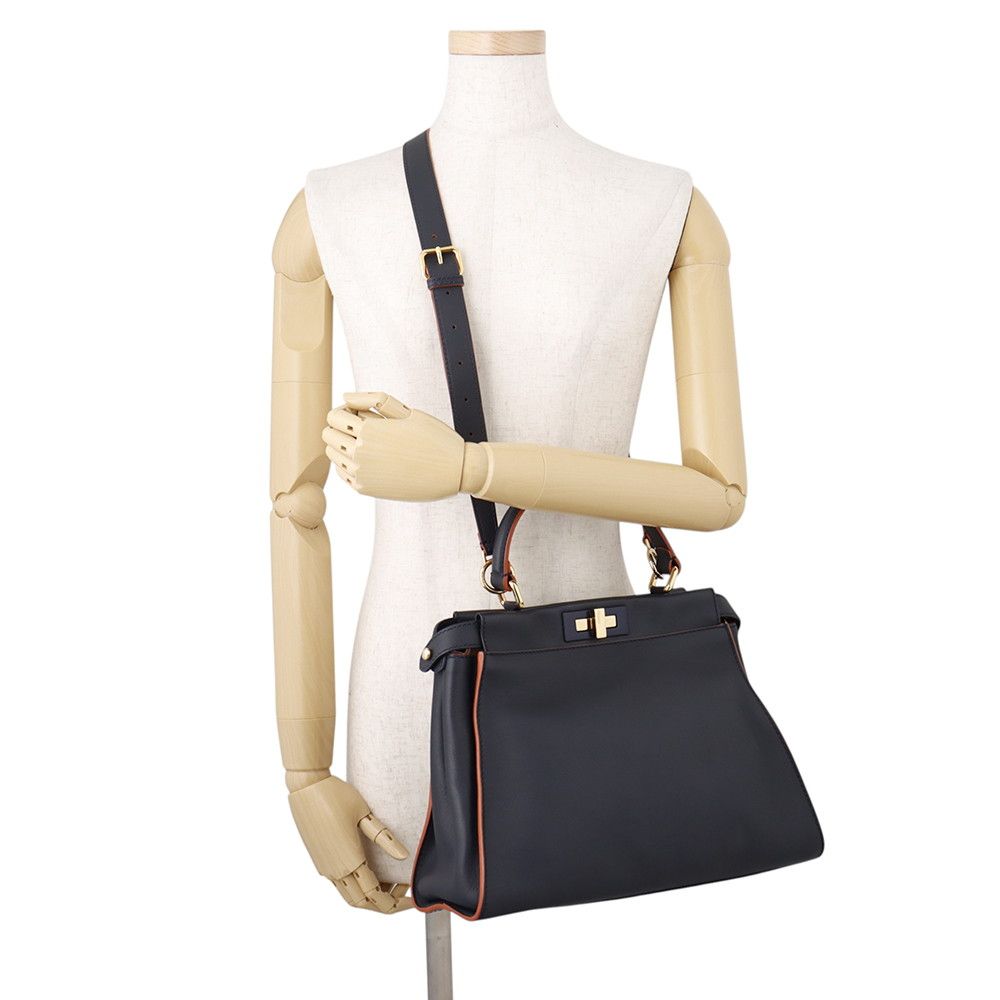 Fendi Peekaboo Regular 2-Way Shoulder Bag — view 5