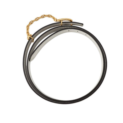 Hermes Belt Carrousel Beige Dweimar White Gold Swift Epsom Reversible — view 3