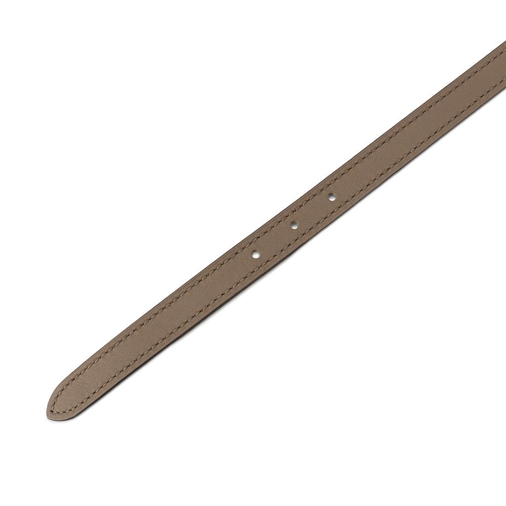Hermes Belt Carrousel Beige Dweimar White Gold Swift Epsom Reversible — view 6