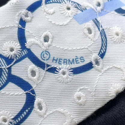 Hermes Scarf Twilly le Boucle Brodley an Gray's Do Re Boucles Broderie Laise — view 7