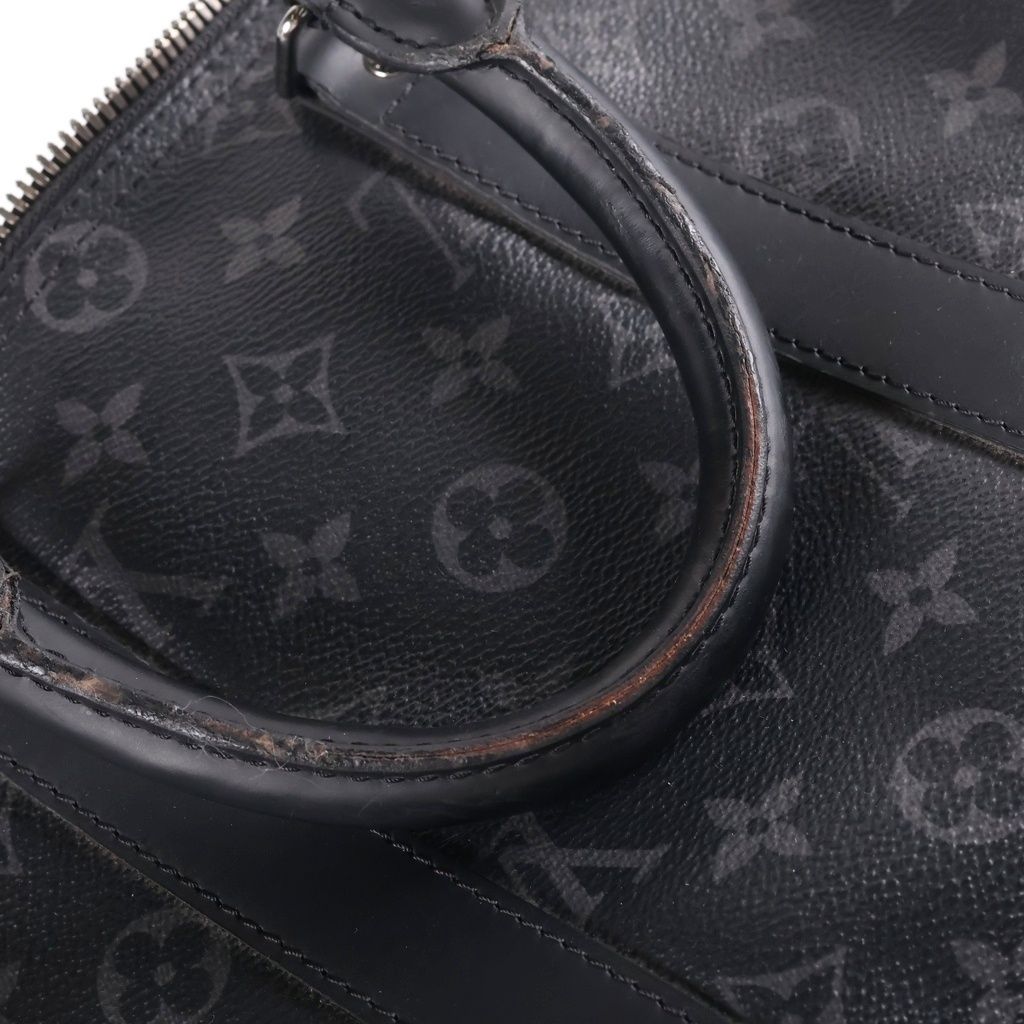 Louis Vuitton Monogram Eclipse Keepall Bandouliere 45 Boston Bag 2-Way — view 6