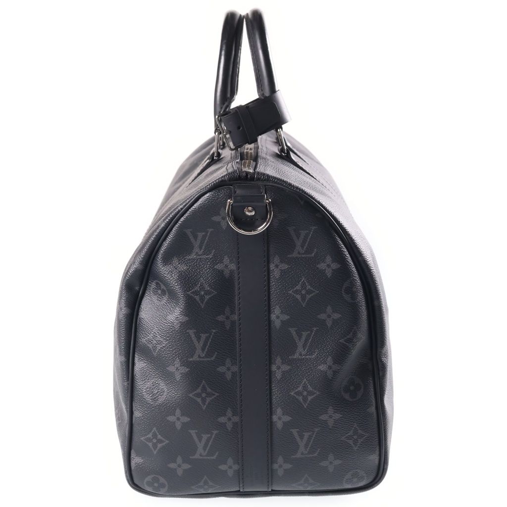 Louis Vuitton Monogram Eclipse Keepall Bandouliere 45 Boston Bag 2-Way — view 3