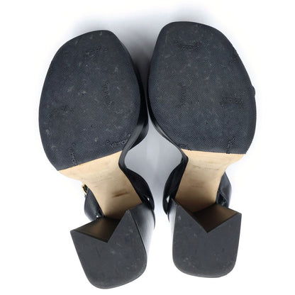 Louis Vuitton Mare Platform Sandal LV Shake Line Sandals Shoes Plain Calfskin — view 5