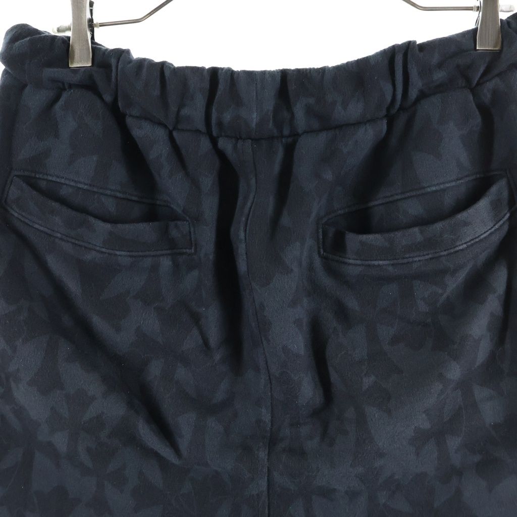 Chrome Hearts Sweatpants Cemetery Cross All Over Print Sweatshirt Shorts Black — view 4
