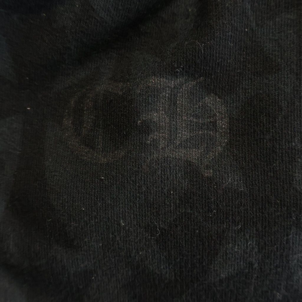 Chrome Hearts Sweatpants Cemetery Cross All Over Print Sweatshirt Shorts Black — view 7