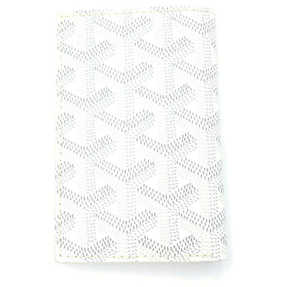 Goyard Saint Pierre Card Case Din Canvas White — view 2