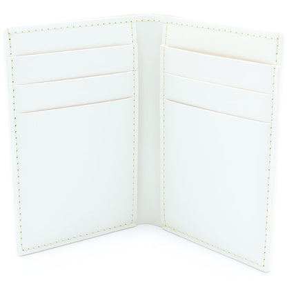 Goyard Saint Pierre Card Case Din Canvas White — view 4