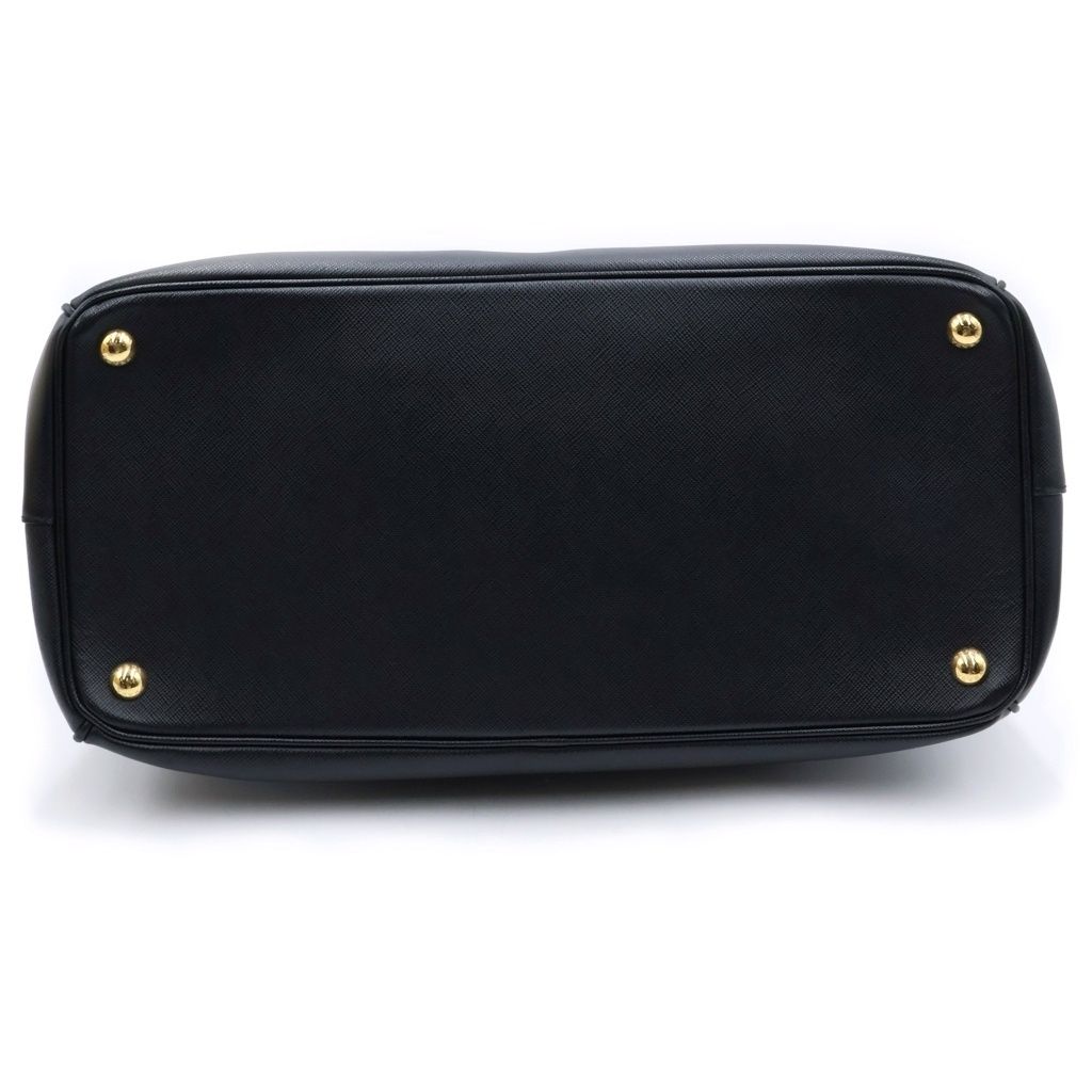 Prada Galleria Large 2-Way Shoulder Bag Saffiano Leather Black — view 4