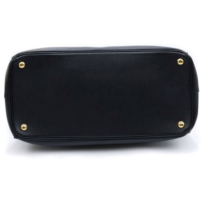 Prada Galleria Large 2-Way Shoulder Bag Saffiano Leather Black — view 4