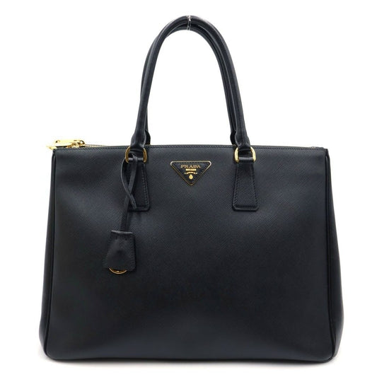 Prada Galleria Large 2-Way Shoulder Bag Saffiano Leather Black