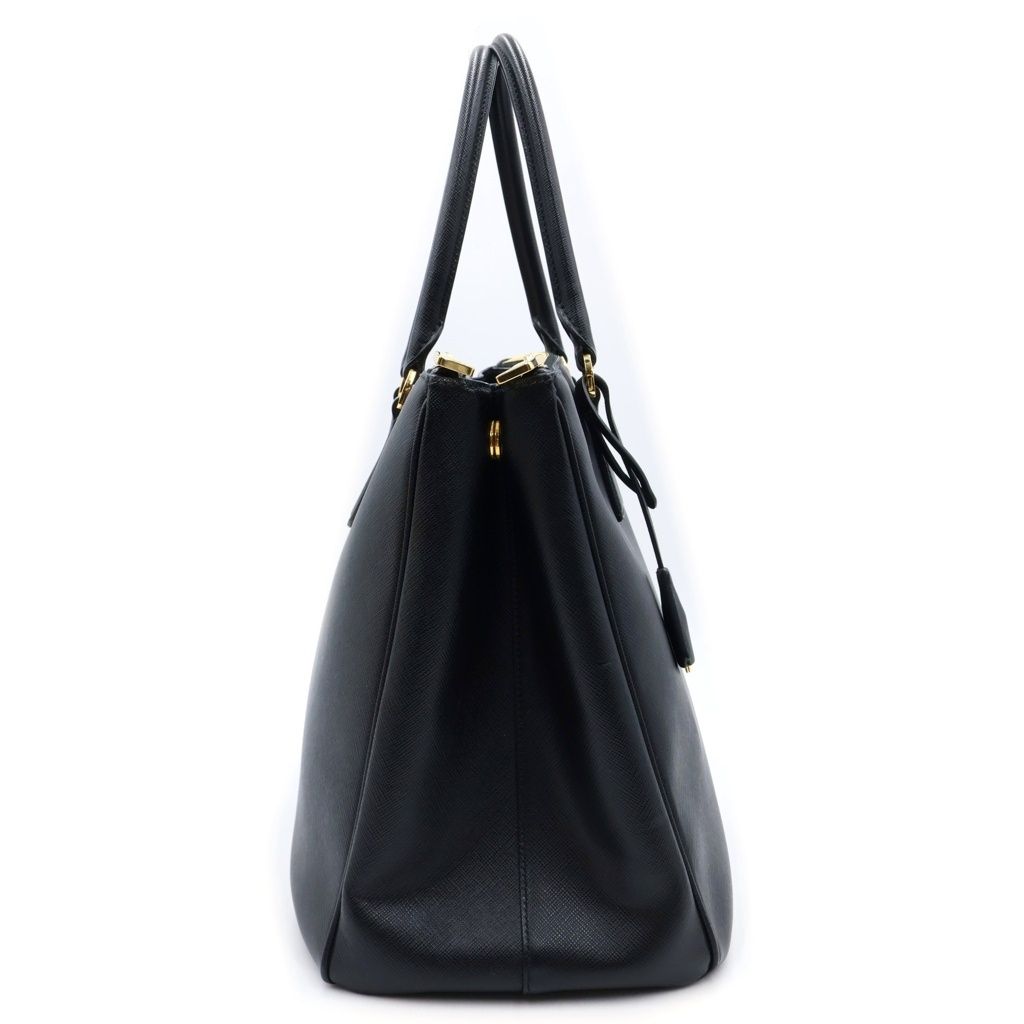 Prada Galleria Large 2-Way Shoulder Bag Saffiano Leather Black — view 3
