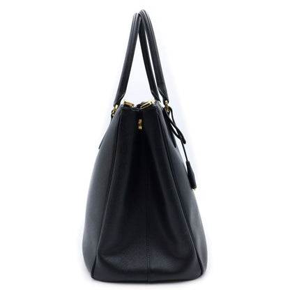 Prada Galleria Large 2-Way Shoulder Bag Saffiano Leather Black — view 3