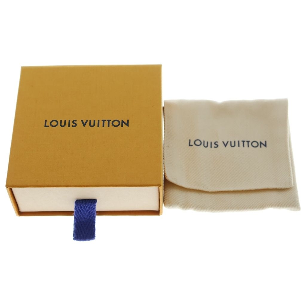 Louis Vuitton Damier Staple Bangle Silver Metal Bracelet — view 6