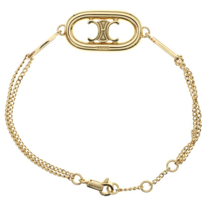 Celine Maillon Triomphe Chain Bracelet Gold — view 2