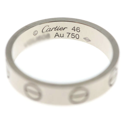 Cartier Mini Love Ring 18k White Gold White — view 4