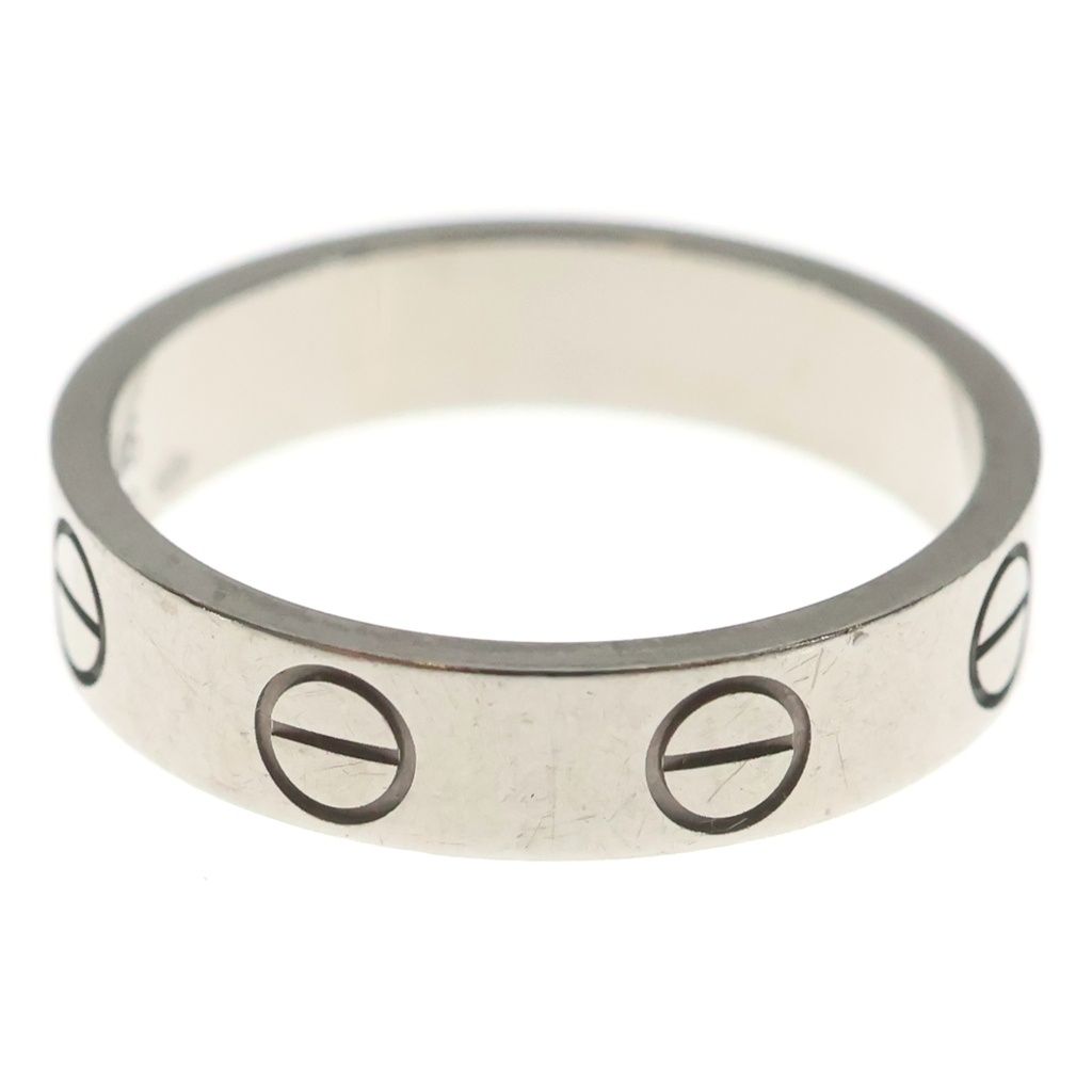 Cartier Mini Love Ring 18k White Gold White — view 3