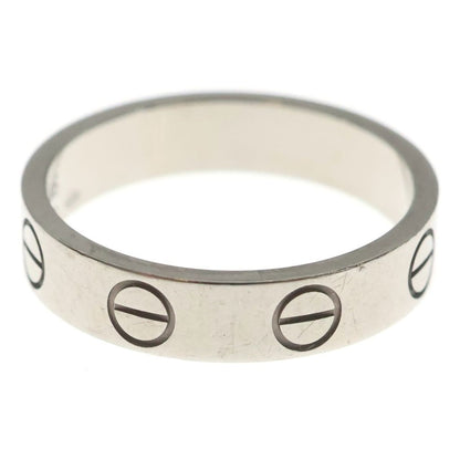 Cartier Mini Love Ring 18k White Gold White — view 3