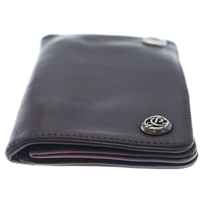 Chrome Hearts Floral Button Leather Wallet — view 3