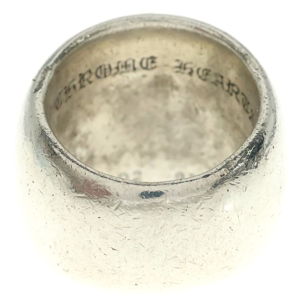 Chrome Hearts Classic Oval Cross Ring Silver — view 2