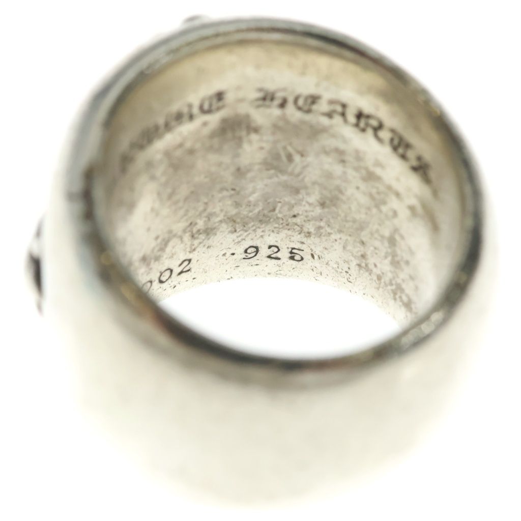 Chrome Hearts Classic Oval Cross Ring Silver — view 5