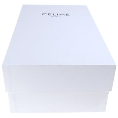 Celine Triomphe Logo Canvas Platform Low-Top Sneakers Blue — view 7