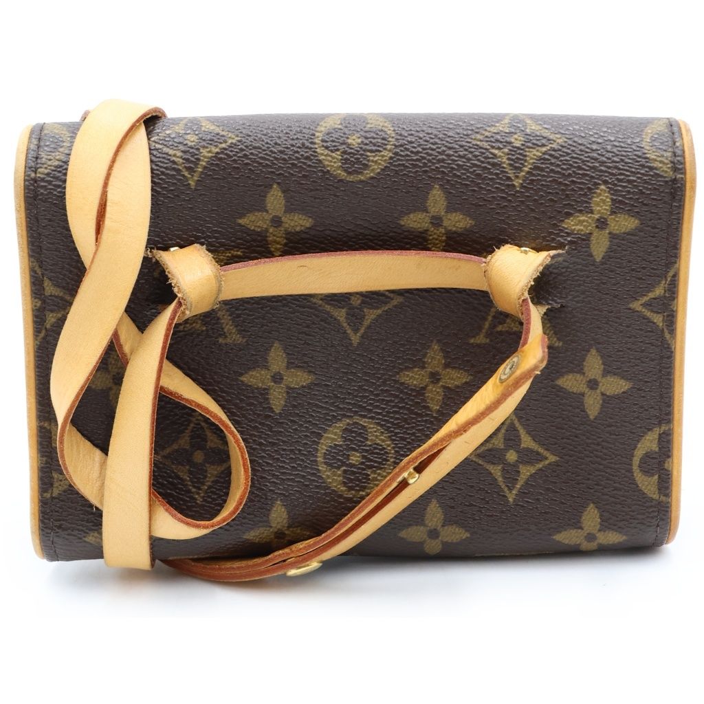 Louis Vuitton Monogram Florentine Shoulder Bag Brown Leather — view 2
