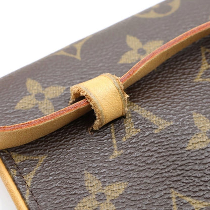 Louis Vuitton Monogram Florentine Shoulder Bag Brown Leather — view 6