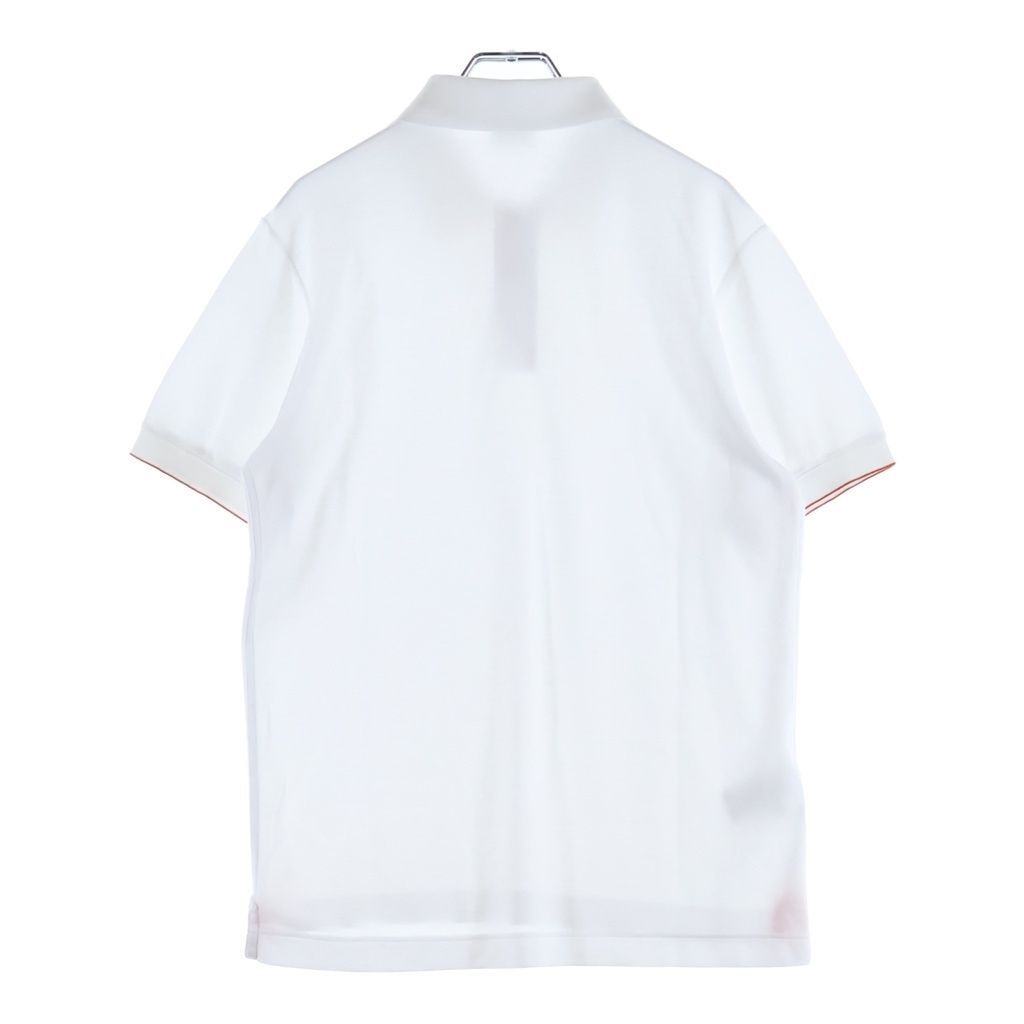 Hermes Double Short Sleeve Polo Shirt Tennis White — view 2