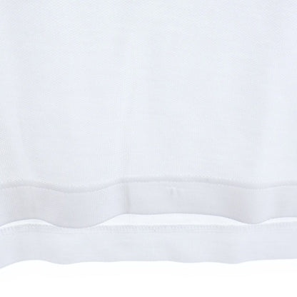 Hermes Double Short Sleeve Polo Shirt Tennis White — view 5