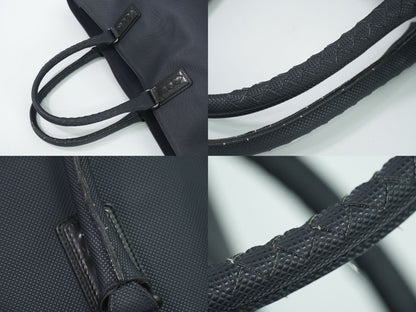 Bottega Veneta Marco Polo Tote Bag Leather Navy — view 6