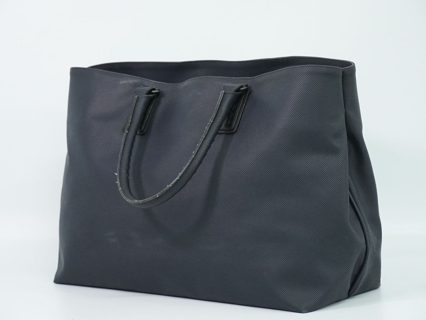 Bottega Veneta Marco Polo Tote Bag Leather Navy — view 2