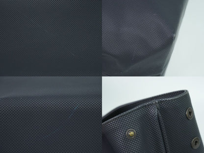 Bottega Veneta Marco Polo Tote Bag Leather Navy — view 7