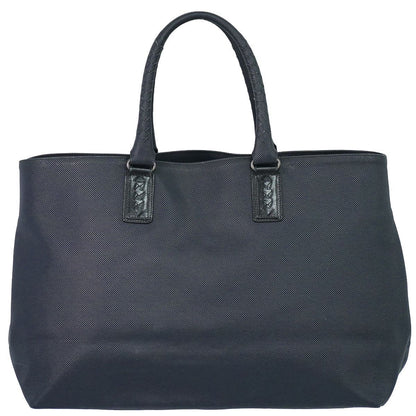 Bottega Veneta Marco Polo Tote Bag Leather Navy