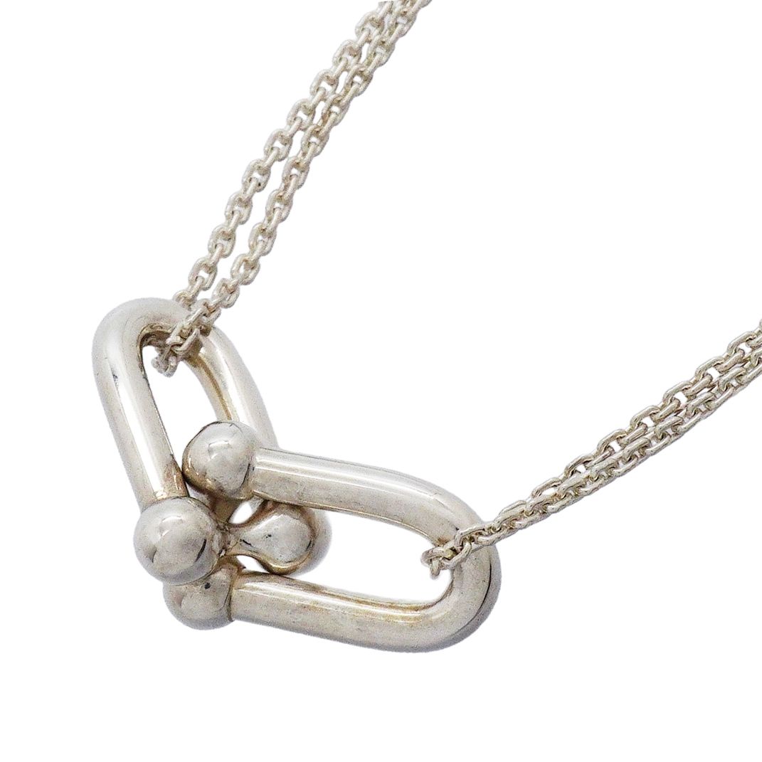Tiffany & Co Necklace HardWear Double Link 925 Sterling Silver